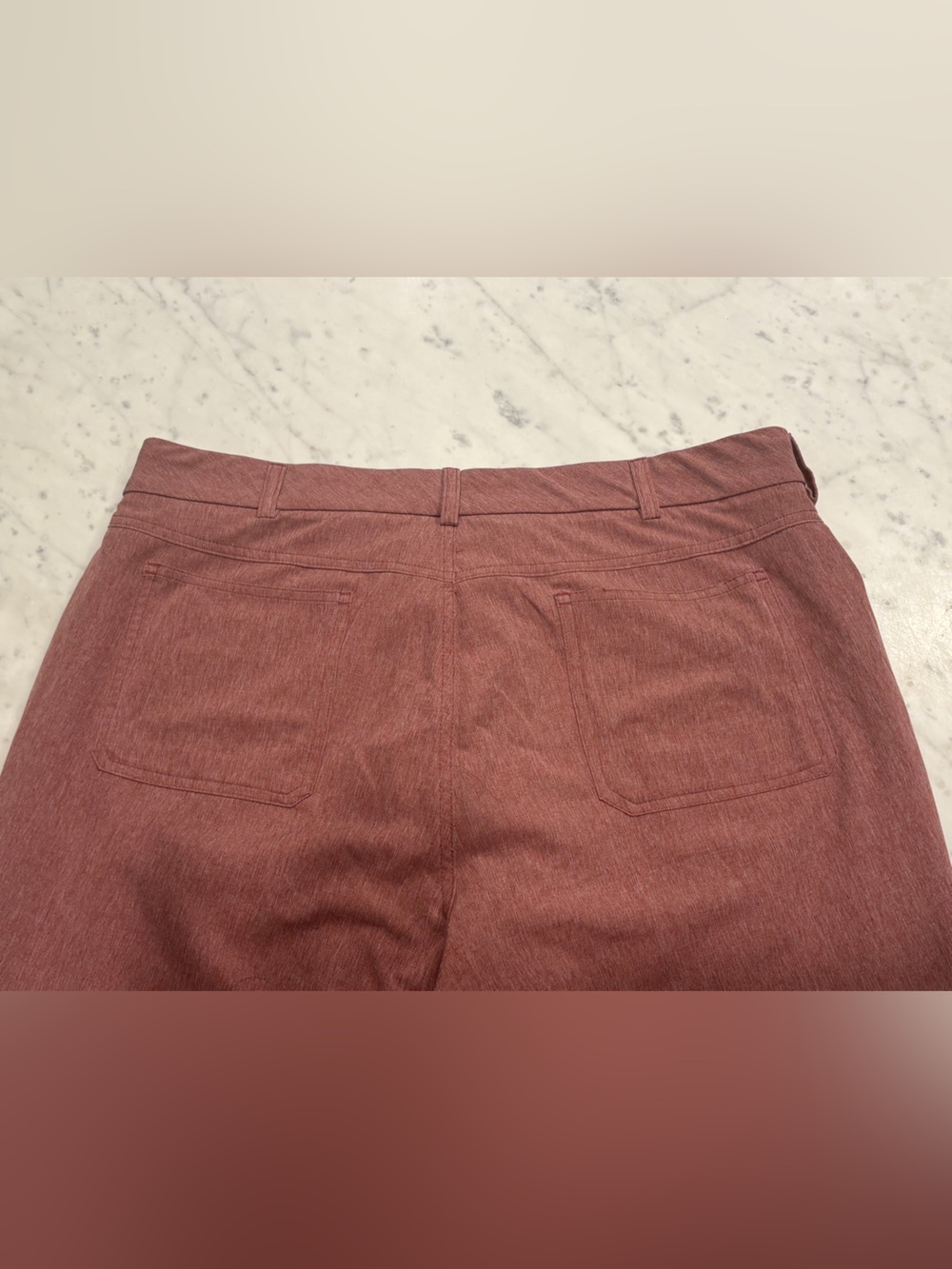 Walter Hagen Perfect 11 5 pocket slim fit golf pants, 36-30 , Dk red heather - Picture 9 of 11